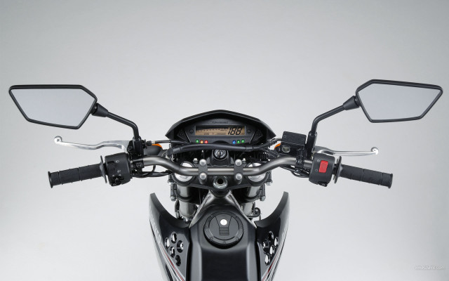 Motorcycle speedometer clock handlebars back free wallpaper for desktop - medium preview image