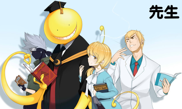Cartoon happy couple graduation gown free wallpaper for desktop - medium preview image
