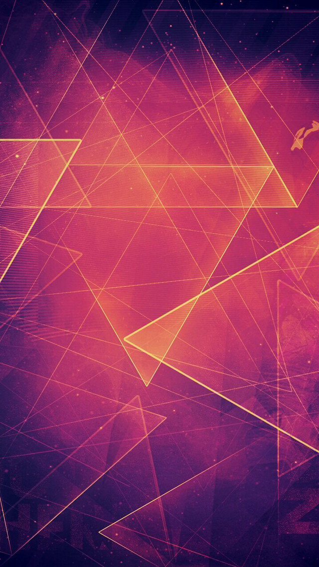Purple red abstract background triangles free wallpaper for mobile - medium preview image