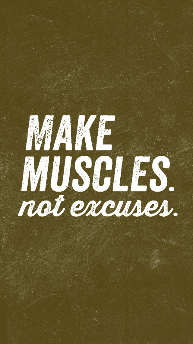 Make muscles not exercises blackboard free wallpaper for mobile - medium preview image