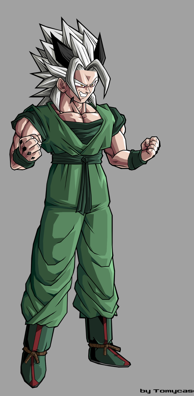 Cartoon character green outfit black free wallpaper for mobile - medium preview image