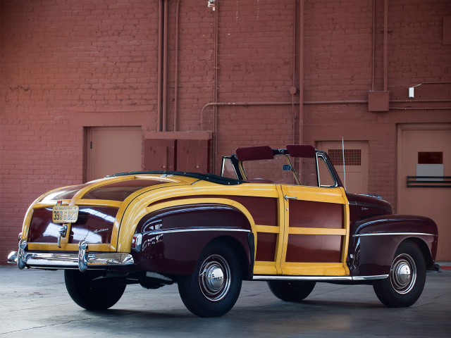 Yellow brown car brick building free wallpaper for desktop - medium preview image