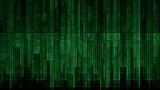 Green background squares lines pattern free wallpaper for desktop - medium preview image