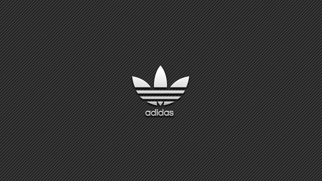Adidas logo black white stripe #2 free wallpaper for desktop - medium preview image