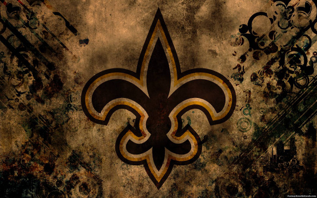 Fleur de lis grungy wall free wallpaper for desktop - medium preview image