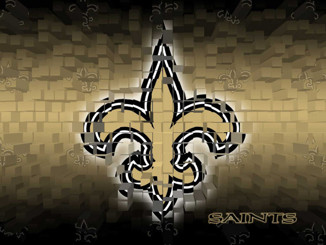 Saints logo brown background honeycomb free wallpaper for desktop - medium preview image