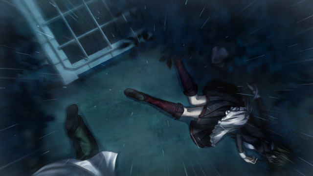 Person laying ground rain feet free wallpaper for desktop - medium preview image