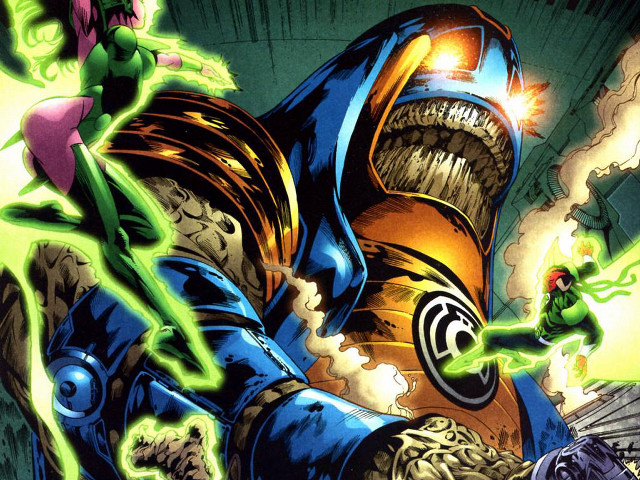 Cartoon character green light mouth free wallpaper for desktop - medium preview image