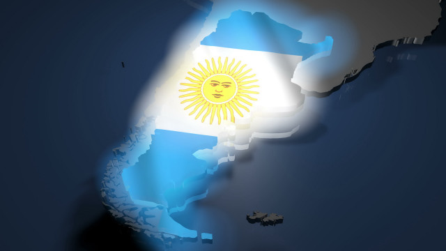 Argentina map sun boat water free wallpaper for desktop - medium preview image