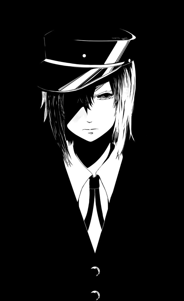 Man hat tie neck tie free wallpaper for mobile - medium preview image