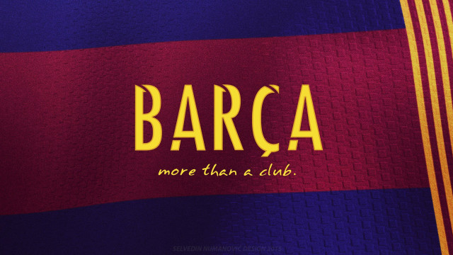 Barca soccer jersey closeup yellow free wallpaper for desktop - medium preview image