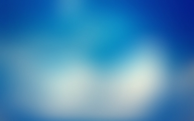 Blurry blue background white center free wallpaper for desktop - medium preview image
