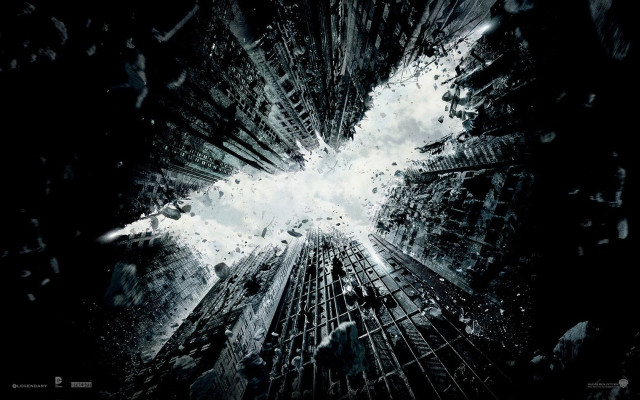 Dark knight rises poster batman #3 free wallpaper for desktop - medium preview image
