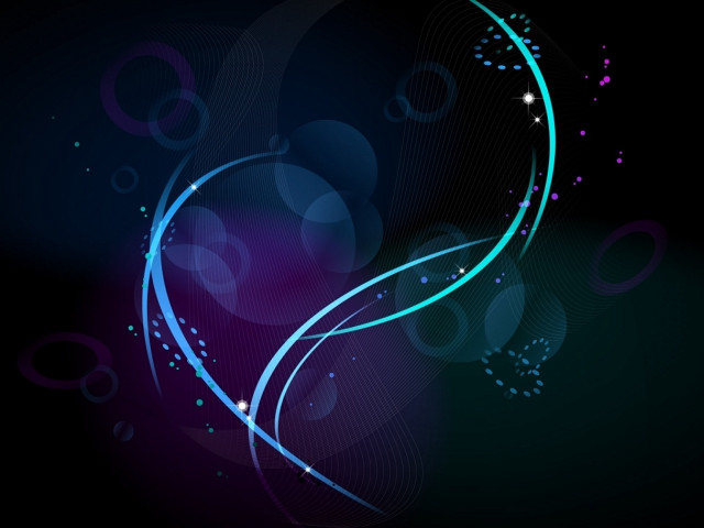 Blue purple abstract background circles free wallpaper for desktop - medium preview image