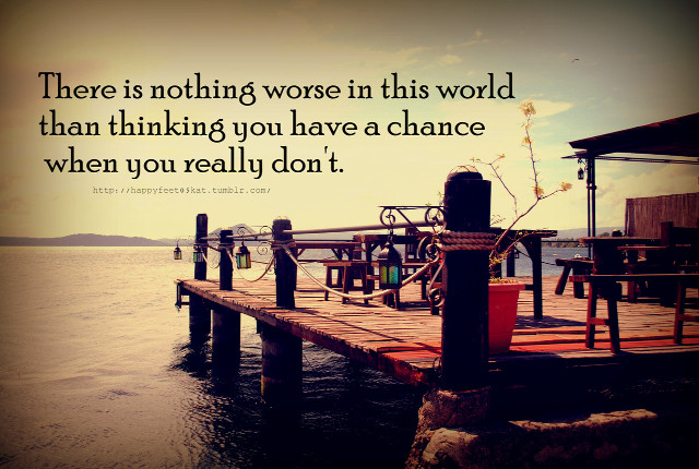 Dock quote cynical realism evening free wallpaper for desktop - medium preview image