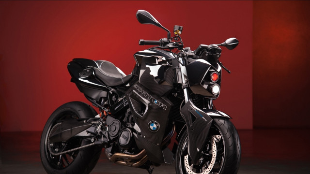 Black motorcycle red wall red free wallpaper for desktop - medium preview image