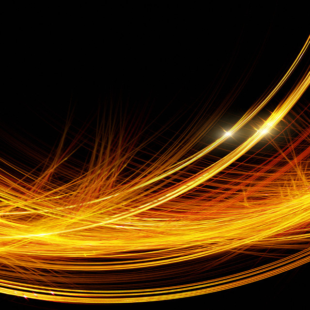 Yellow red swirl black background free wallpaper for tablet - medium preview image