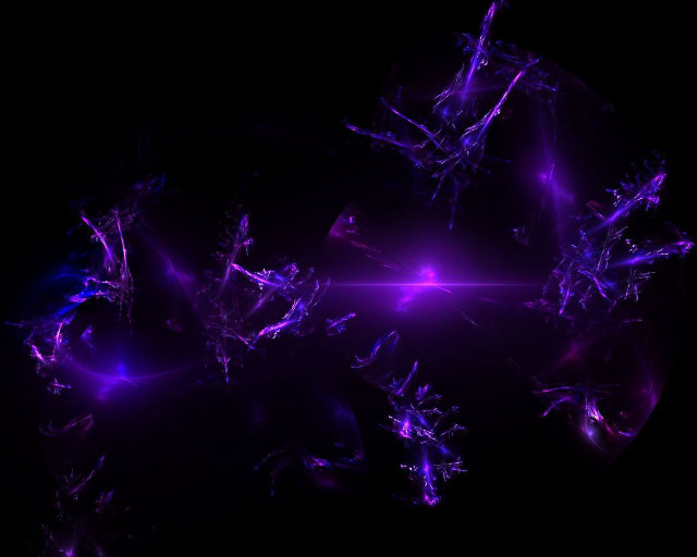 Purple star glow electricity magic free wallpaper for desktop - medium preview image