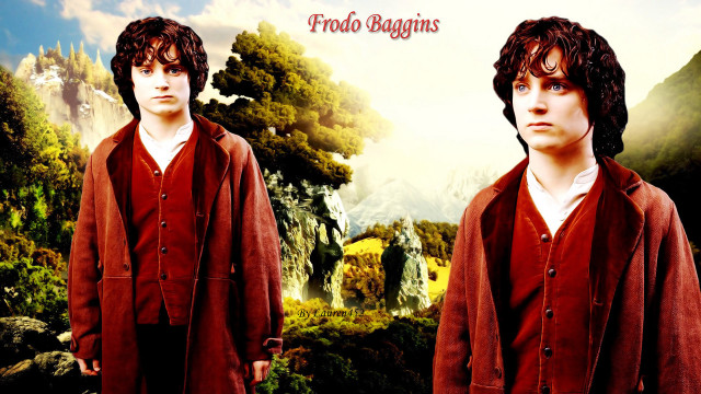 Mountain fantasy red coat boys free wallpaper for desktop - medium preview image