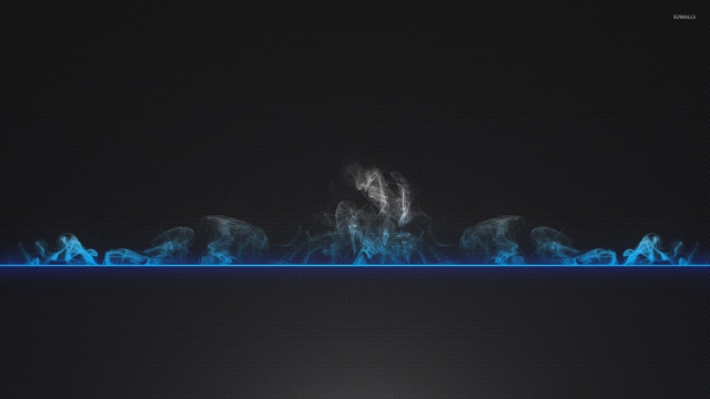 Blue black background smoke line free wallpaper for desktop - medium preview image