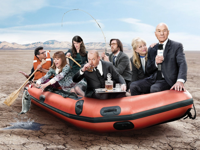 Raft group fish beer man free wallpaper for desktop - medium preview image