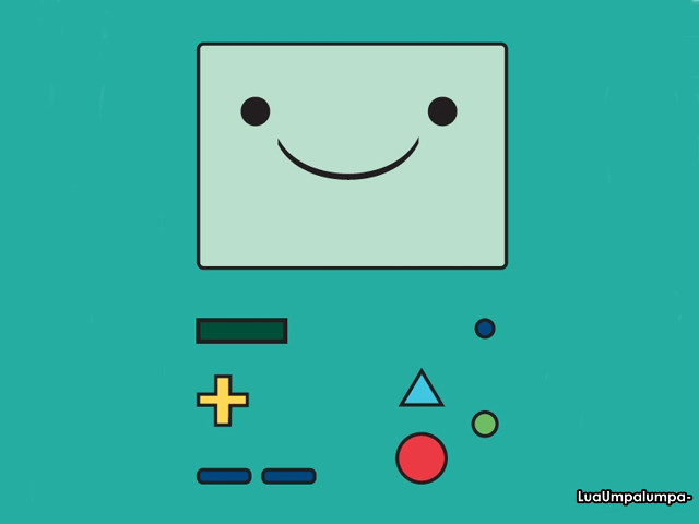 Square smiley face shapes colorful free wallpaper for desktop - medium preview image