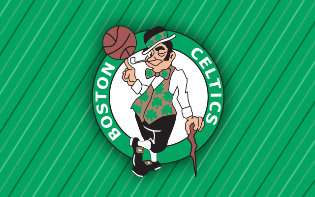 Boston basketball player green shirt free wallpaper for desktop - medium preview image