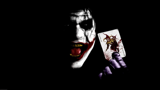 Man knife joker mask bloody #3 free wallpaper for desktop - medium preview image
