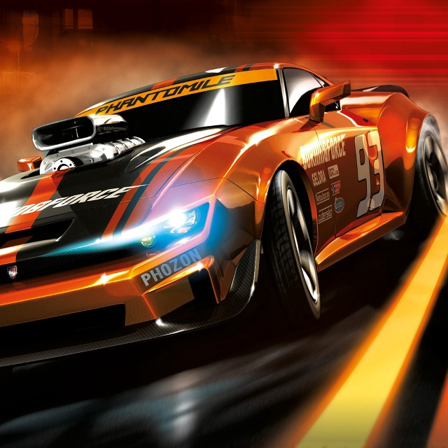 Car driving track red light #2 free wallpaper for tablet - medium preview image