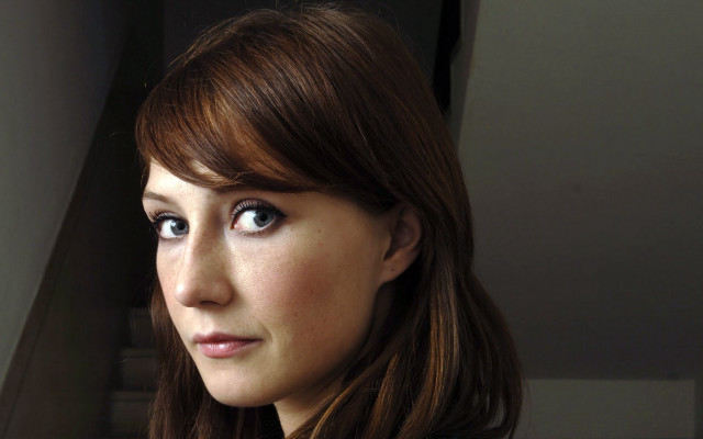 Woman long hair blue eyes #55 free wallpaper for desktop - medium preview image