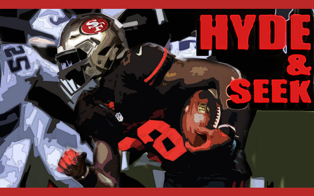 Hyde seek football player running free wallpaper for desktop - medium preview image
