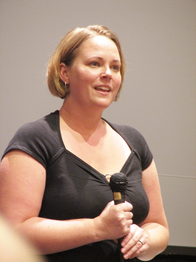 Woman microphone white wall black free wallpaper for mobile - medium preview image