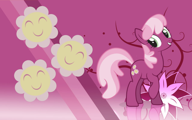 Pink pony flowers backside pink free wallpaper for desktop - medium preview image