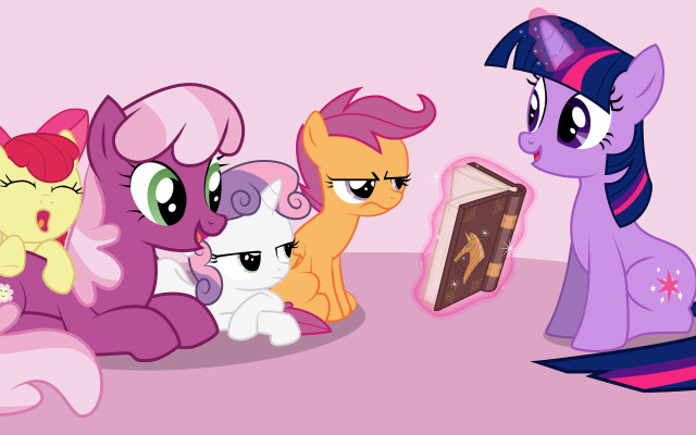 Little ponies pink surface book free wallpaper for desktop - medium preview image