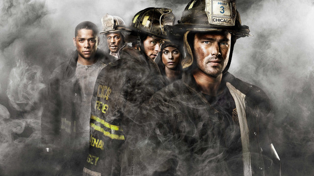 Firemen group smoke background fireman free wallpaper for desktop - medium preview image