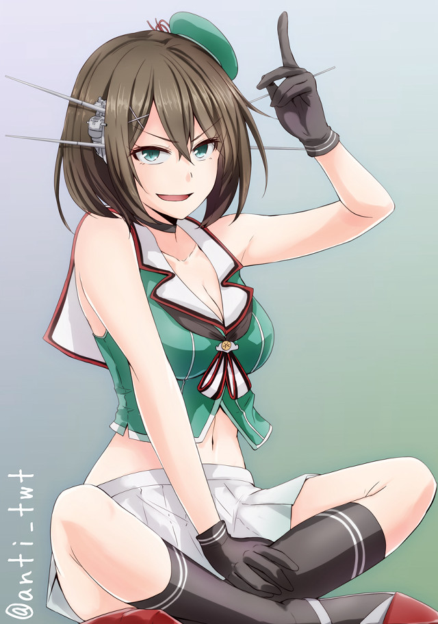 Woman uniform red object gun free wallpaper for mobile - medium preview image