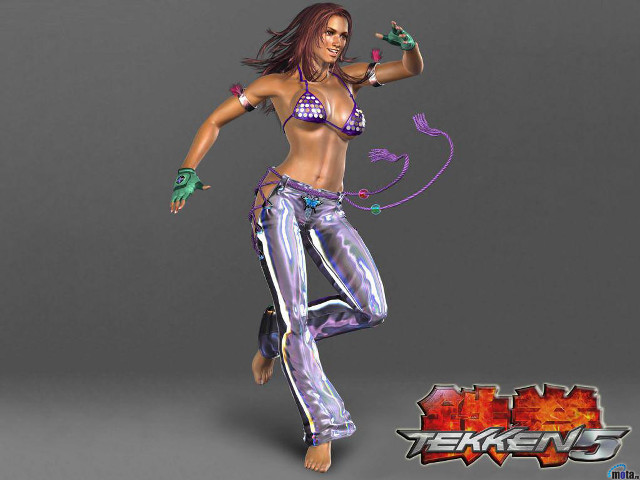 Woman bikini dancing string hands free wallpaper for desktop - medium preview image