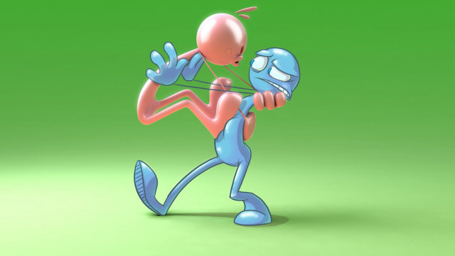 Cartoon character bow arrow game free wallpaper for desktop - medium preview image