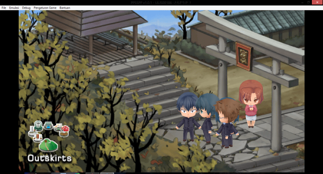 Computer screen group walking building free wallpaper for desktop - medium preview image