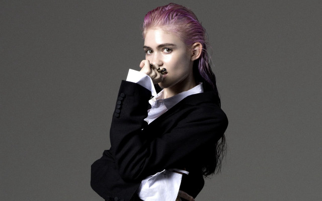 Pink hair piercings neo dada free wallpaper for desktop - medium preview image
