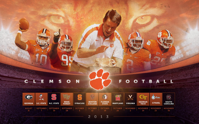 Man football team poster tiger free wallpaper for desktop - medium preview image