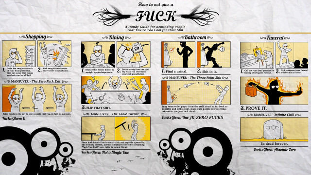 Punch machine instructions transgressive art free wallpaper for desktop - medium preview image