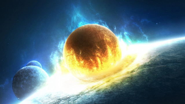Planet star background bright light #2 free wallpaper for desktop - medium preview image