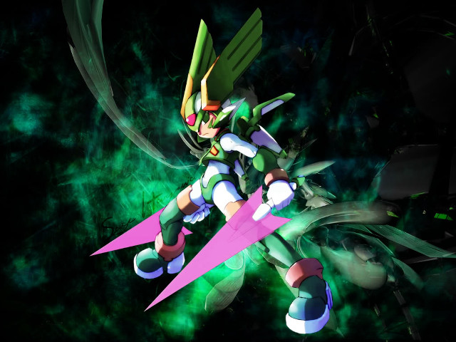 Pretty anime character big sword free wallpaper for desktop - medium preview image