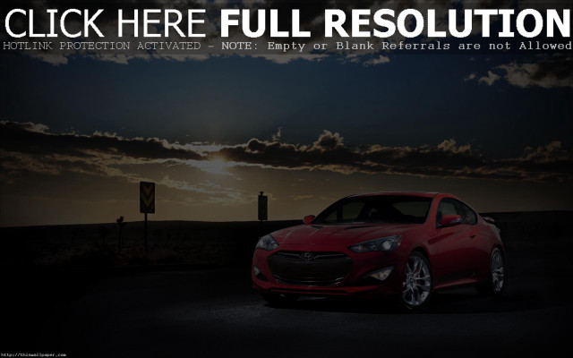 Red car parking lot night #7 free wallpaper for desktop - medium preview image