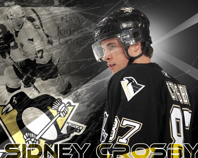 Young man hockey uniform sticker free wallpaper for desktop - medium preview image