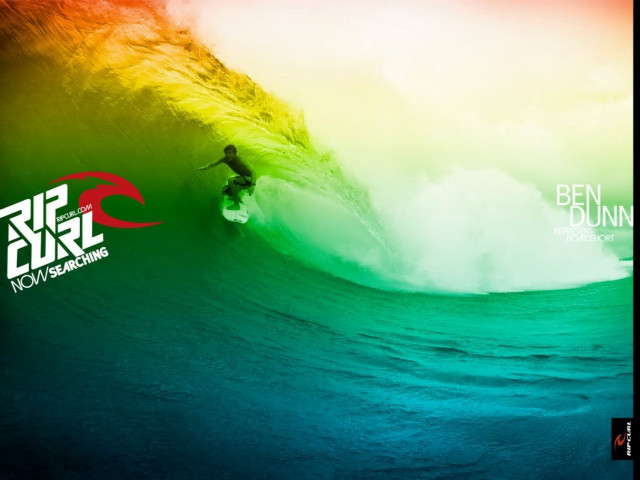 Man riding wave surfboard ocean #27 free wallpaper for desktop - medium preview image
