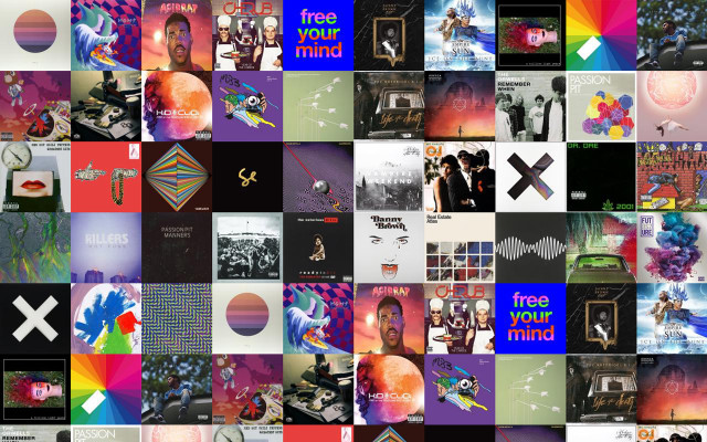 Collage person center images various free wallpaper for desktop - medium preview image