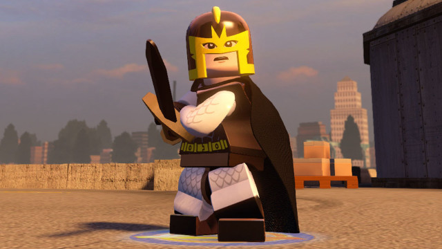 Lego character courtyard sword city free wallpaper for desktop - medium preview image