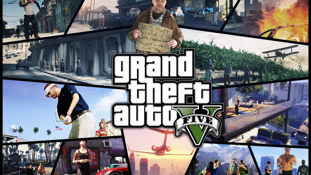 Gta v collage people vehicles #2 free wallpaper for desktop - medium preview image